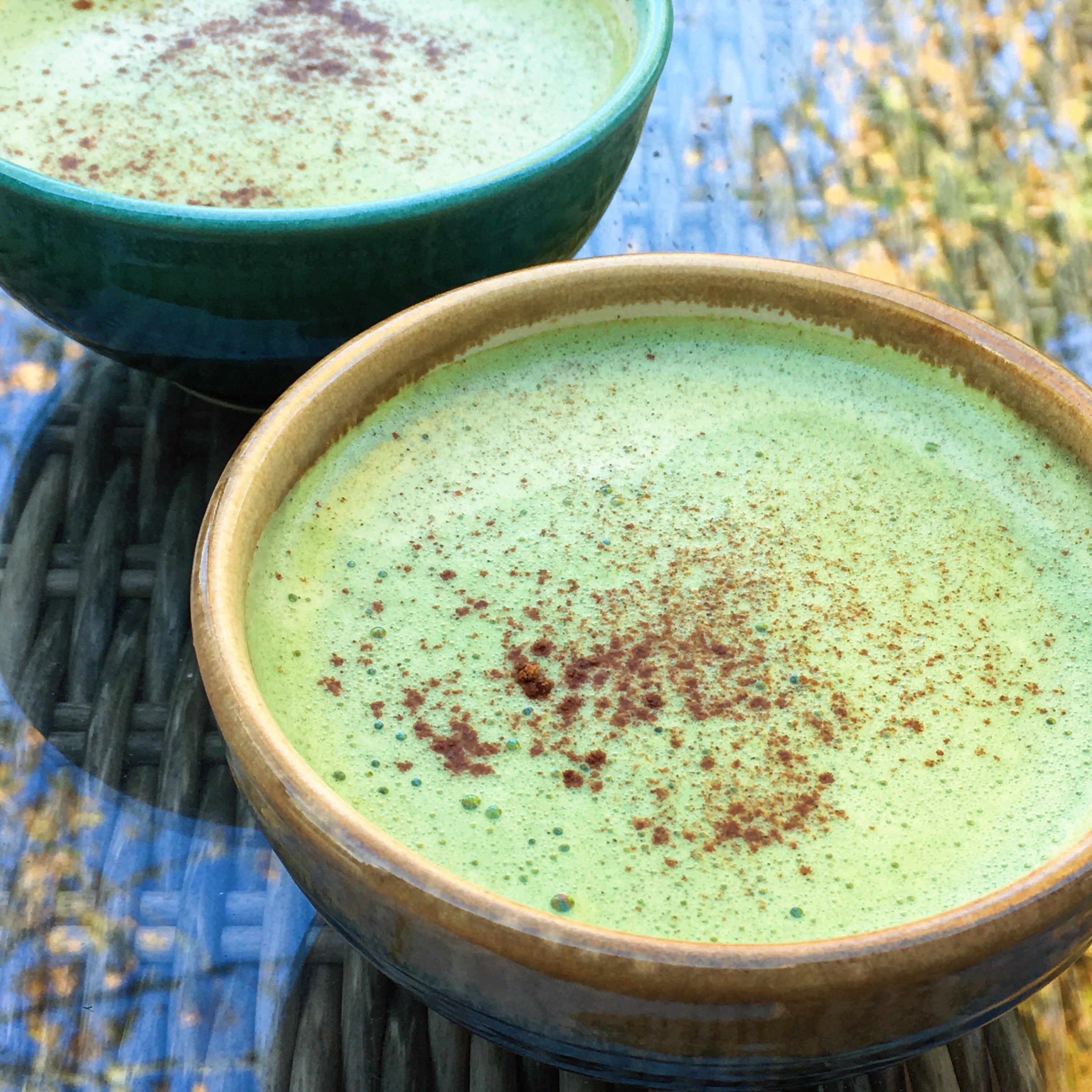 The Most Delicious Pumpkin Spice Matcha Latte