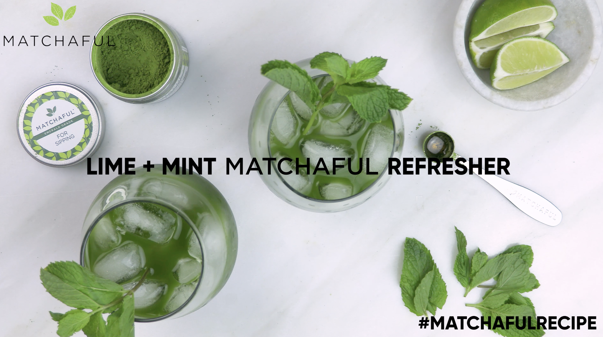 iced mint matcha 