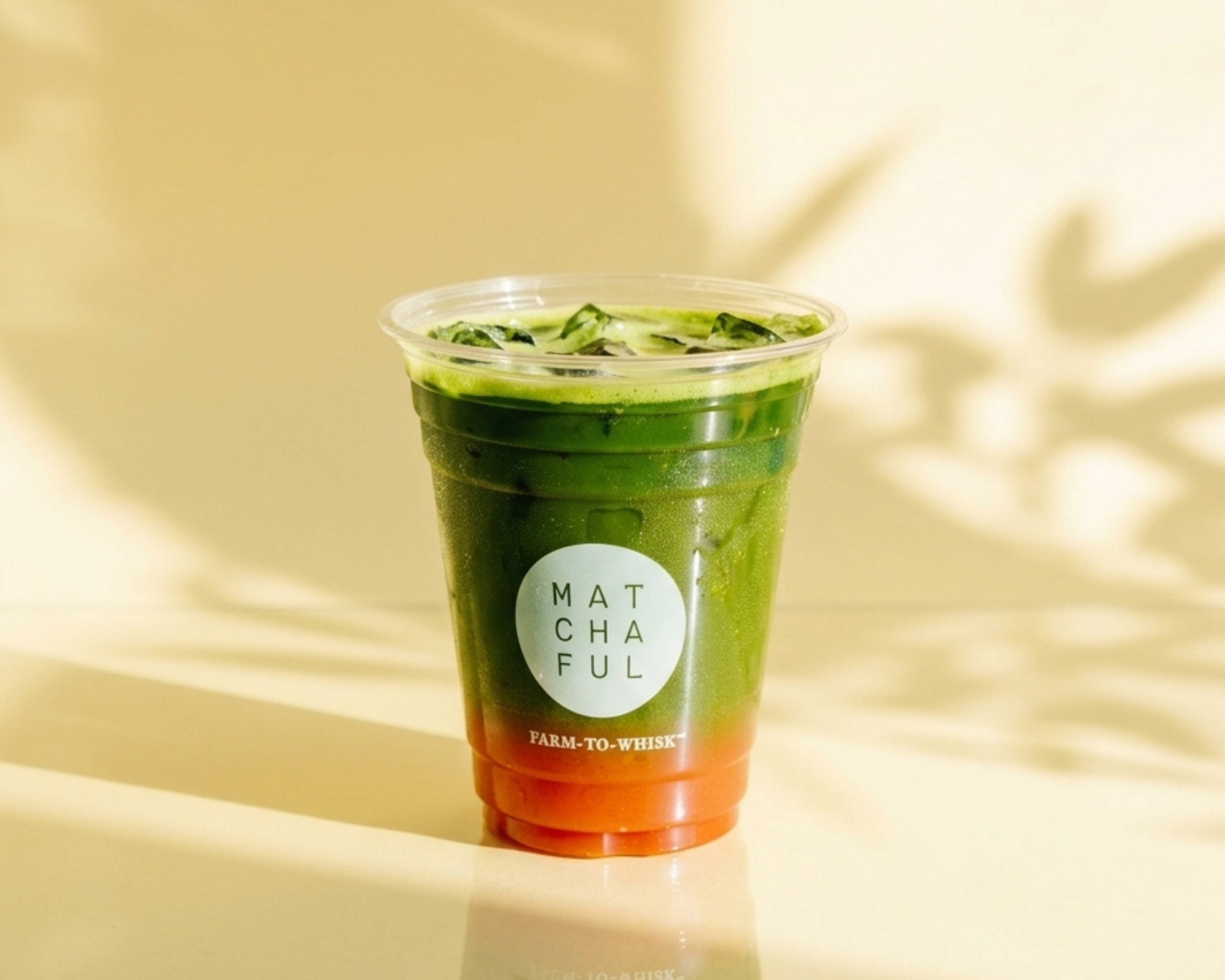 Recipe: Sparkling Rhubarb Lemonade Matcha