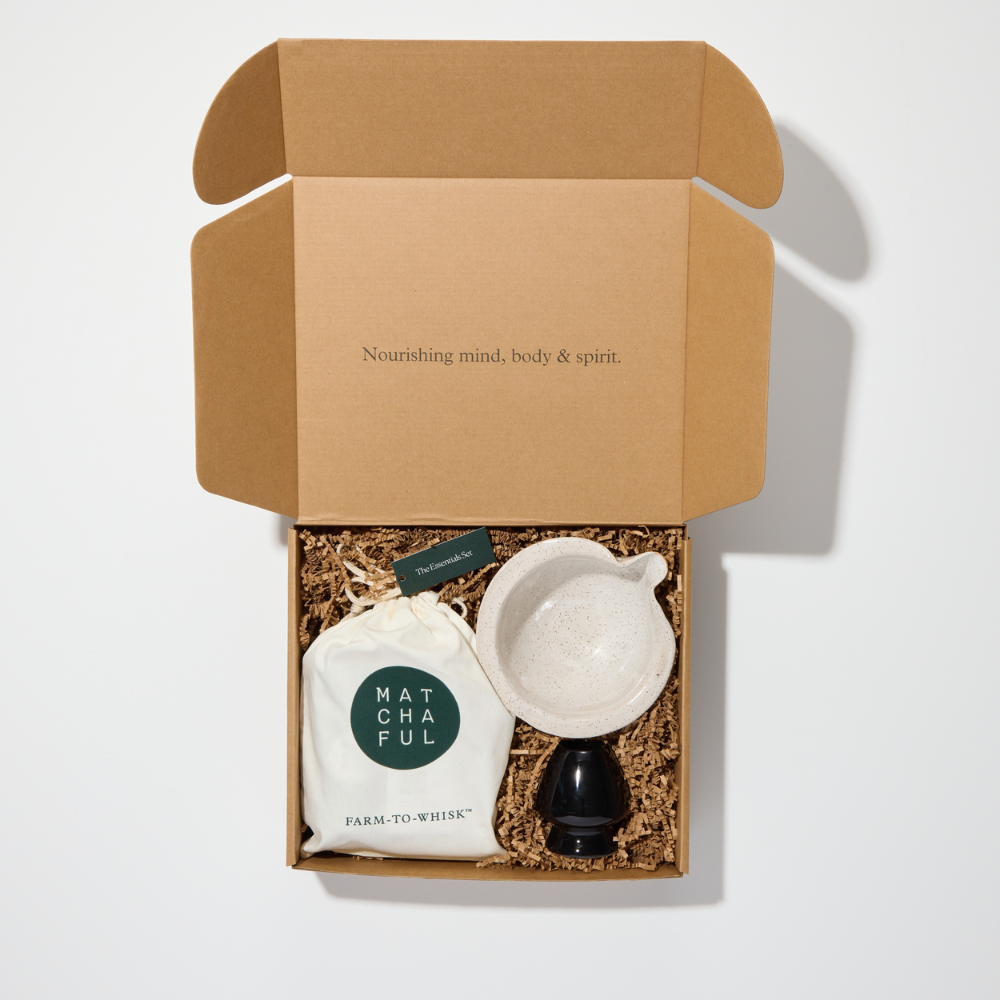 Matcha Ritual Set: Seigaiha