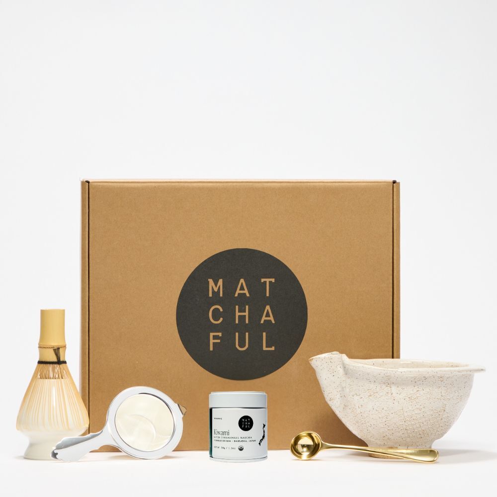 Matchaful Seigaiha Ritual Set