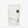 Kiwami matcha powder package on a white background
