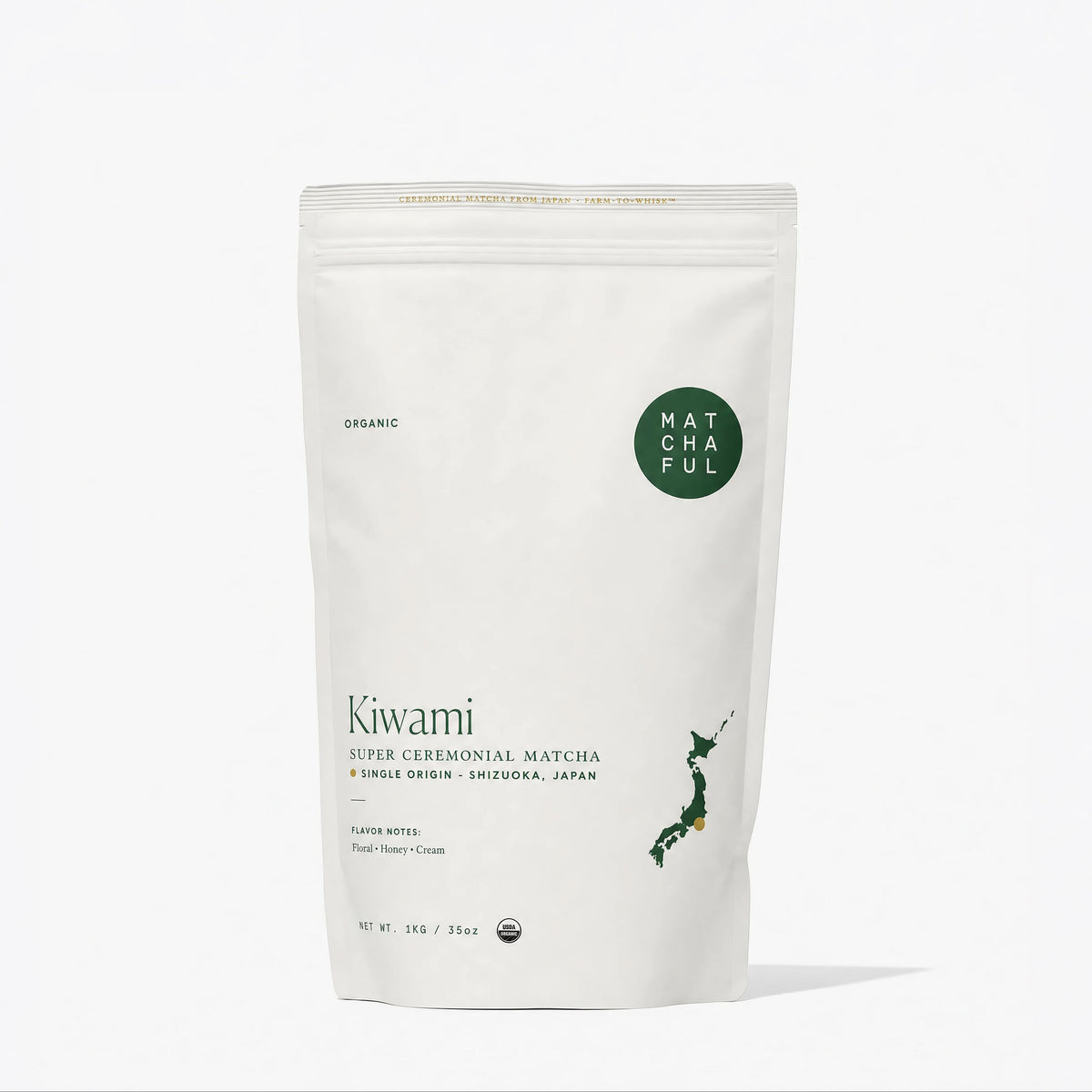 Organic Kiwami Matcha - 1 KG Bag