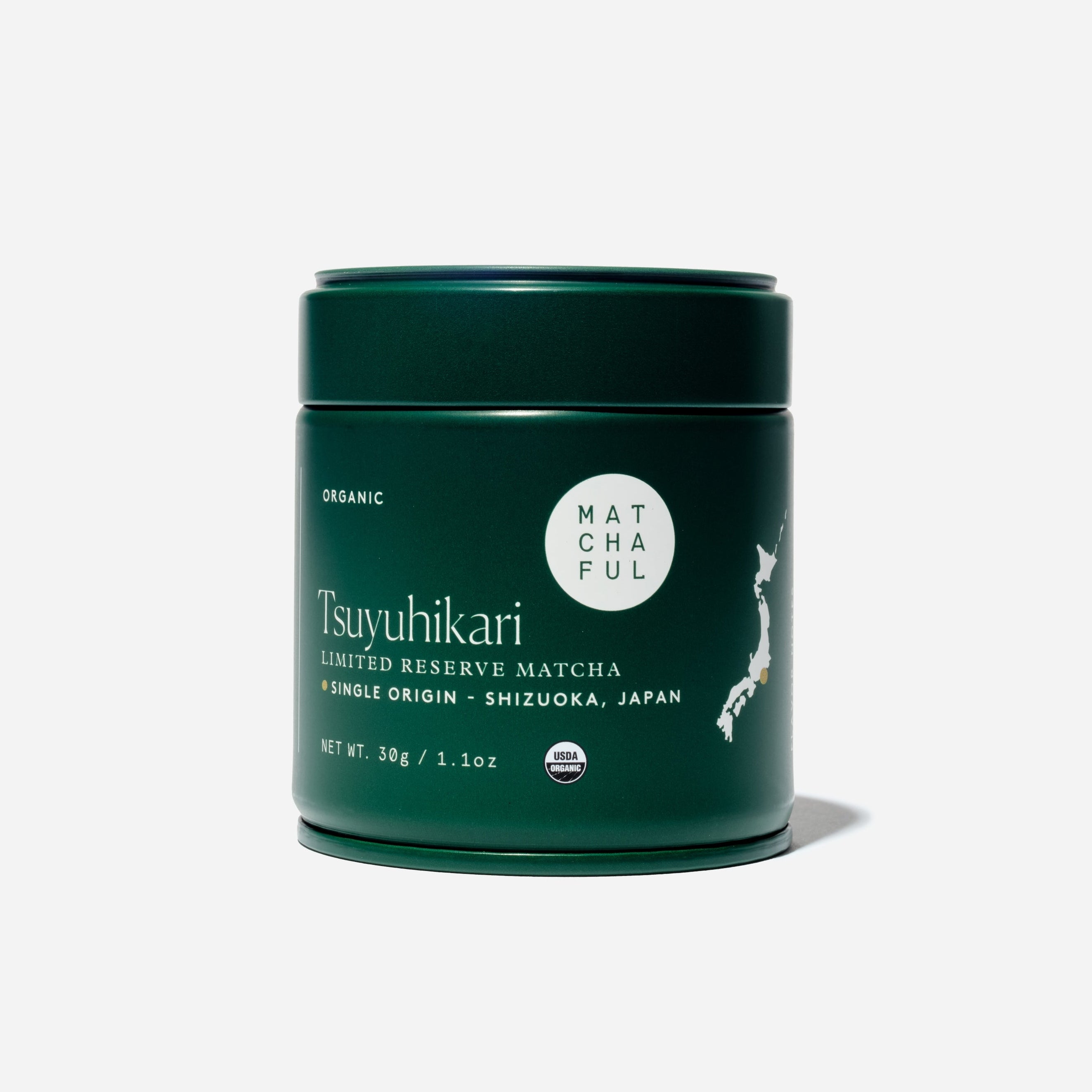 Organic Tsuyuhikari Limited Reserve Matcha - 30g Tin