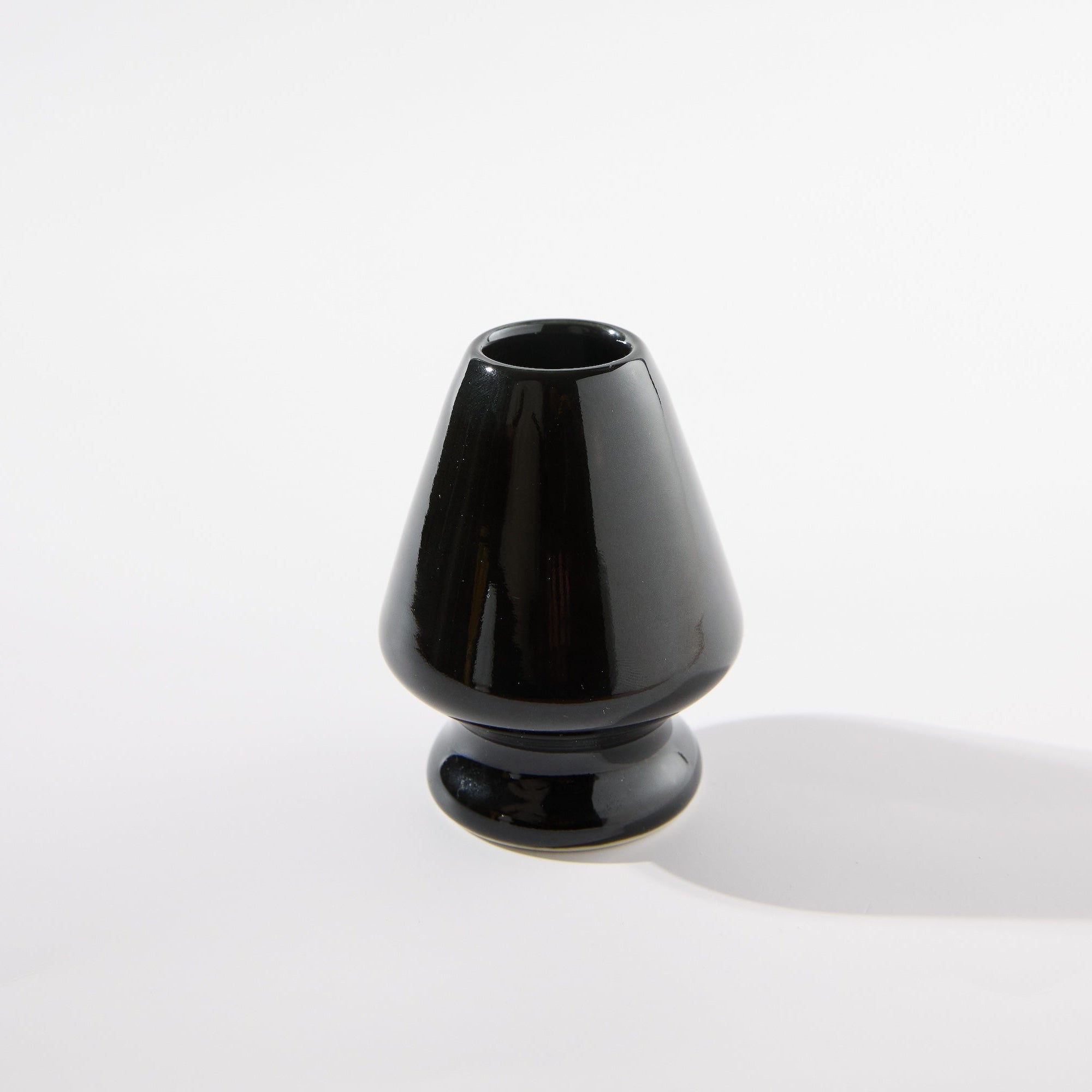 Suikaen Black Ceramic Chasen Whisk Stand