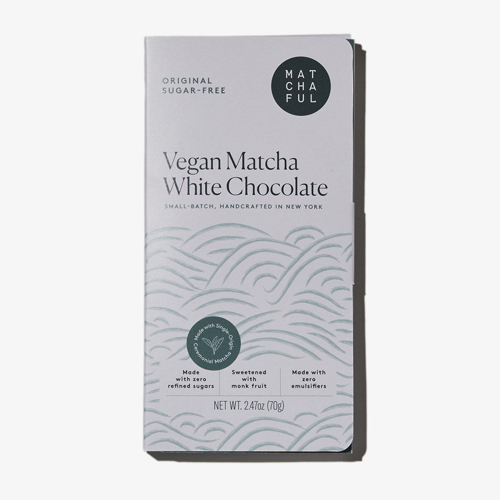 Vegan Matcha White Chocolate — Sugar Free